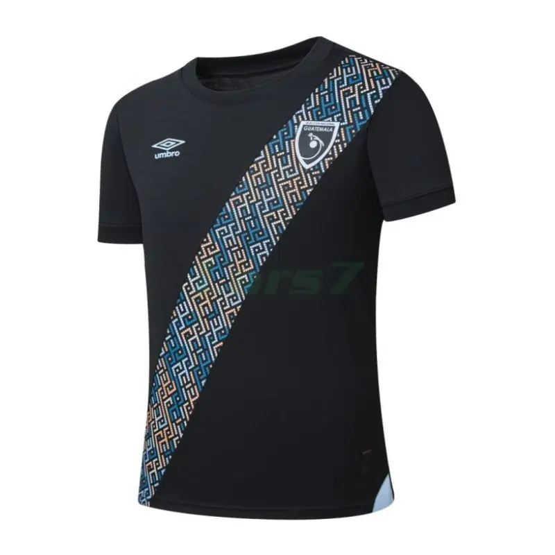Camiseta Guatemala 3ª Equipación 2025 Negro/Azul/Marrón