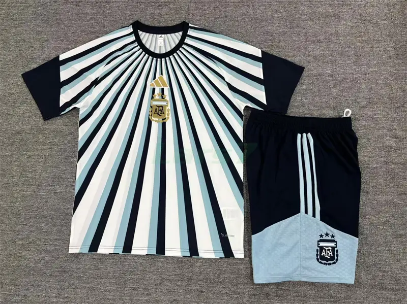 Camiseta de Entrenamiento Argentina 2026 Niño Kit Azul/Blanco	