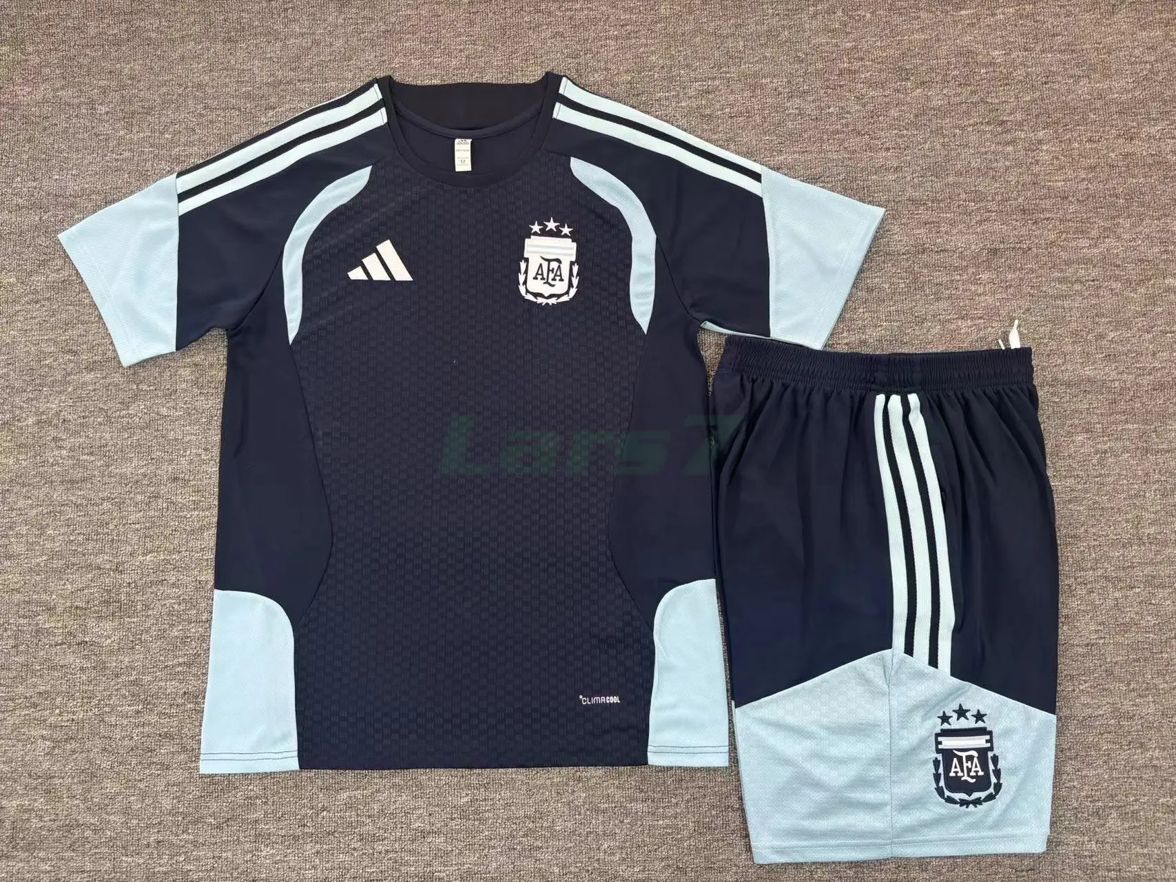 Camiseta de Entrenamiento Argentina 2026 Niño Kit Azul Marino	
