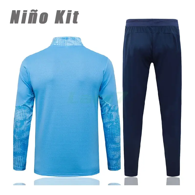 Sudadera De Entrenamiento Manchester City 2025/2026 Niño Azul Claro