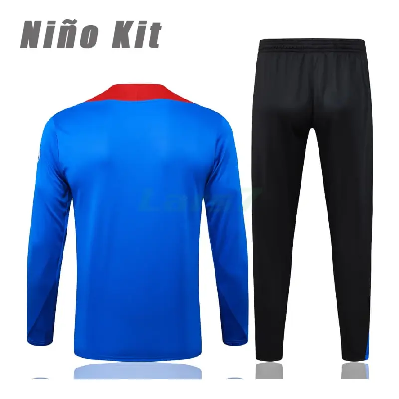 Sudadera De Entrenamiento PSG 2025/2026 Niño Kit Azul/Rojo