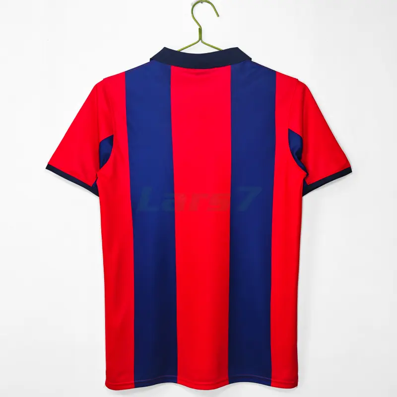 Camiseta Barcelona 1ª Equipación Retro 1998/99 Naranja/Azul