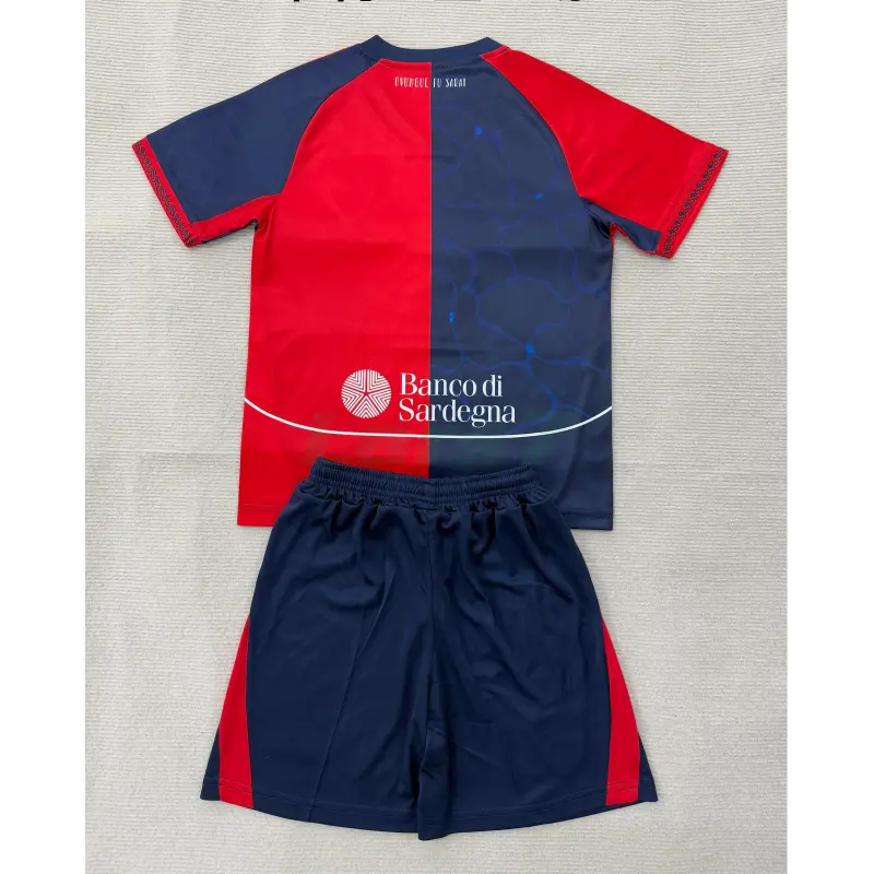 Camiseta Cagliari Calcio 1ª Equipación 2025/2026 Rojo/Azul