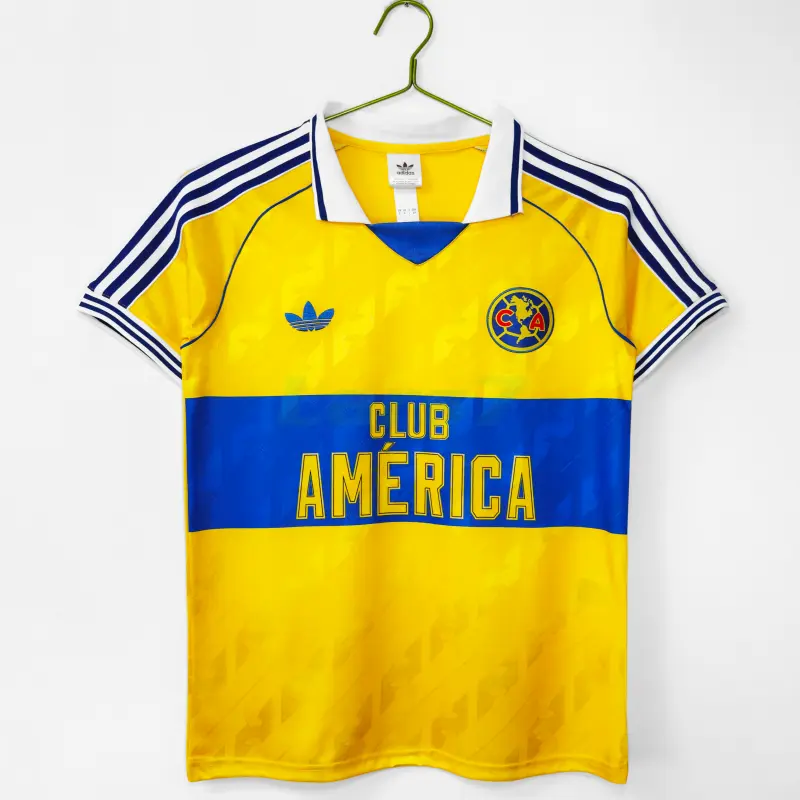Camiseta Club America 2025/2026 Amarillo Versión Retro