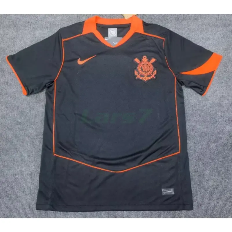 Camiseta Corinthians 4ª Equipación 2025/2026 Negro/Naranja