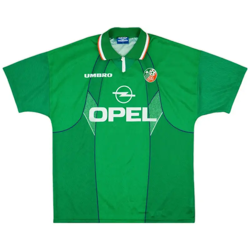Camiseta Irland 1ª Equipación Retro 1994 Verde
