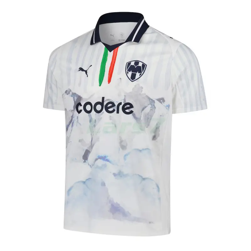 Camiseta Monterrey 2ª Equipación 2025/2026 Club World Cup Blanco (EDICIÓN JUGADOR)