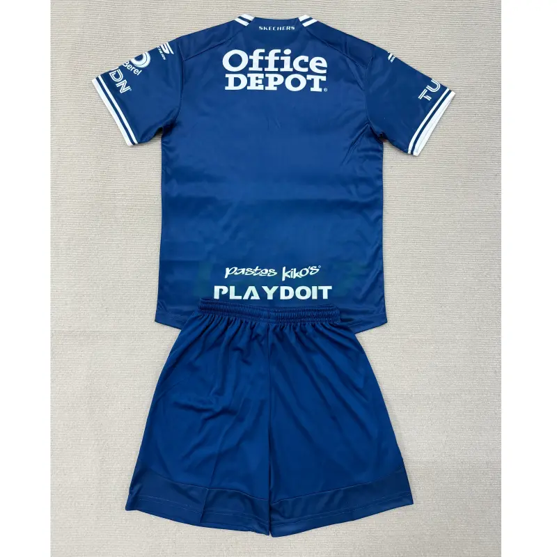 Camiseta Pachuca 2ª Equipación 2025/2026 Azul Marino Niño Kit