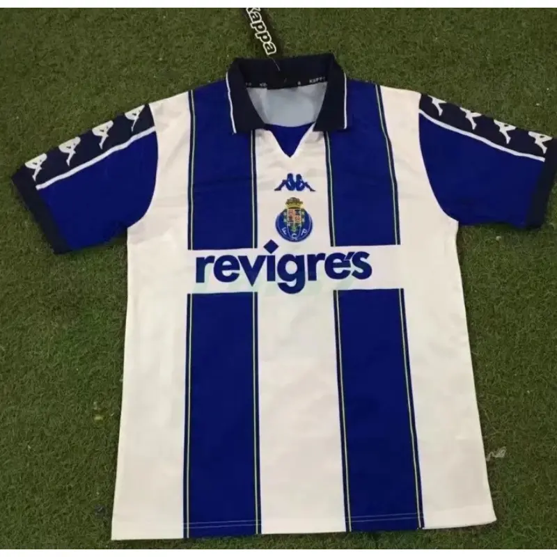 Camiseta Porto 1ª Equipación Retro 1999/00 Blanco/Azul