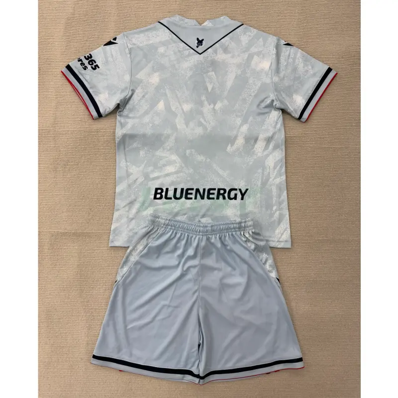 Camiseta Udinese Calcio 2ª Equipación 2025/2026 Azul Cielo Niño Kit