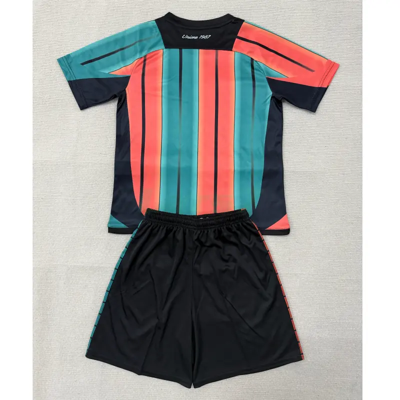 Camiseta Venezia FC 3ª Equipación 2025/2026 Naranja/Verde/Negro Niño Kit