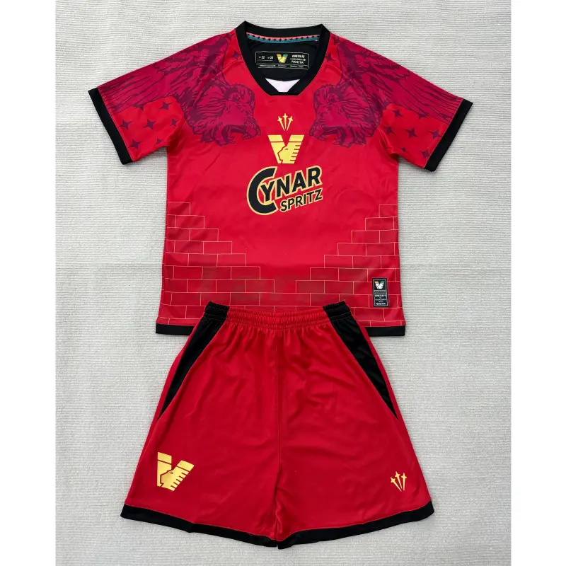 Camiseta Venezia FC 4ª Equipación 2025/2026 Rojo Niño Kit