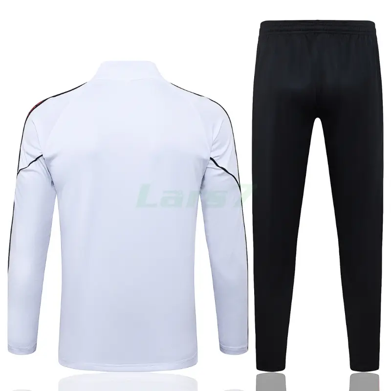 Sudadera De Entrenamiento AC Milan 2025/2026 Kit Blanco/Rojo
