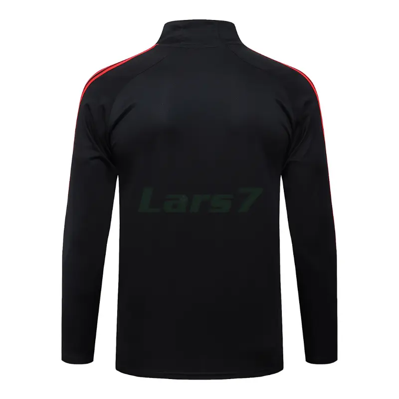 Sudadera De Entrenamiento Liverpool 2025/2026 Negro/Rojo Versión Retro