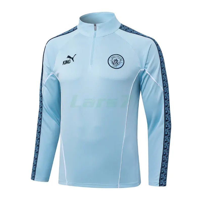 Sudadera De Entrenamiento Manchester City 2025/2026 Azul Claro