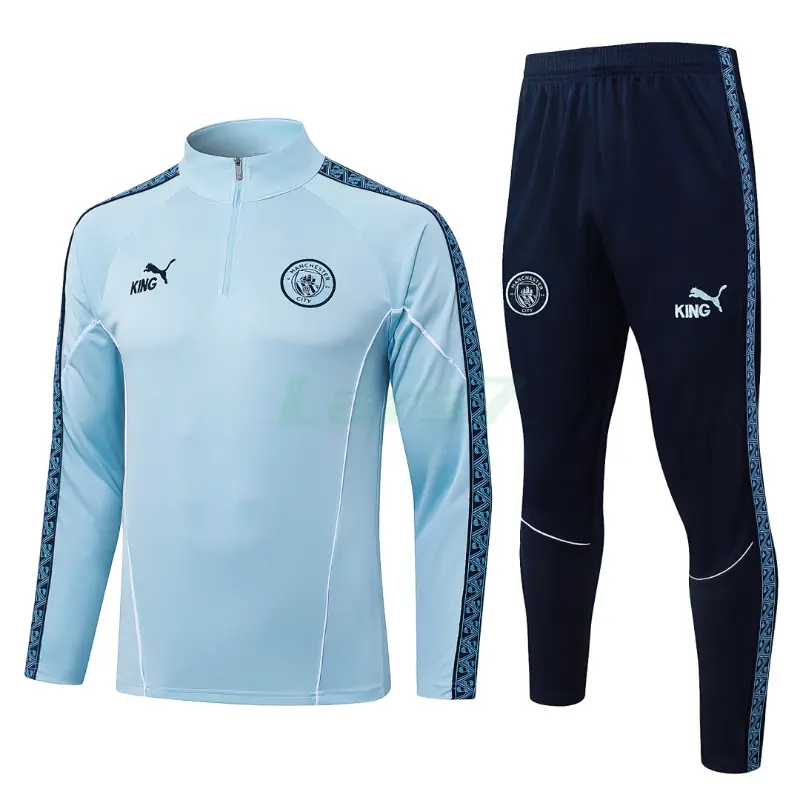 Sudadera De Entrenamiento Manchester City 2025/2026 Kit Azul Claro