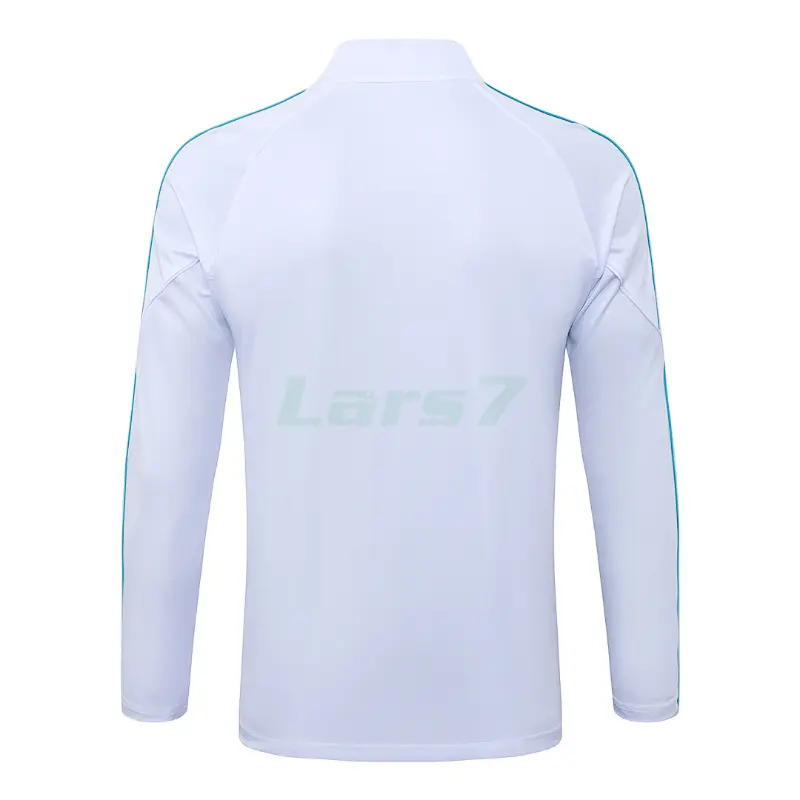 Sudadera De Entrenamiento Marsella 2025/2026 Blanco/Verde