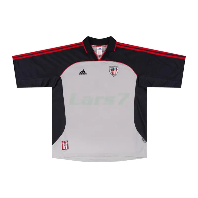 Camiseta Athletic de Bilbao 3ª Equipación Retro 1999/2000 Negro/Blanco