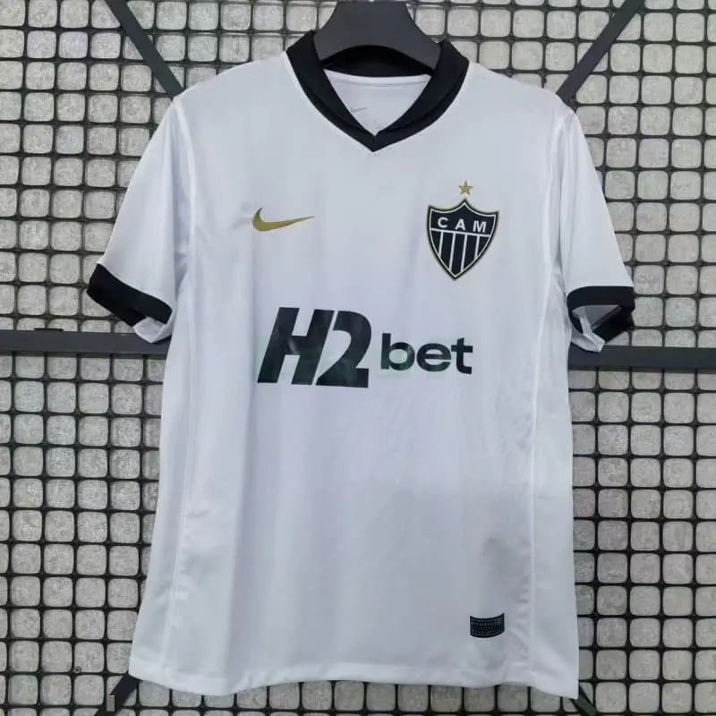 Camiseta Atlético Mineiro 2ª Equipación 2026/2027 Blanco/Negro