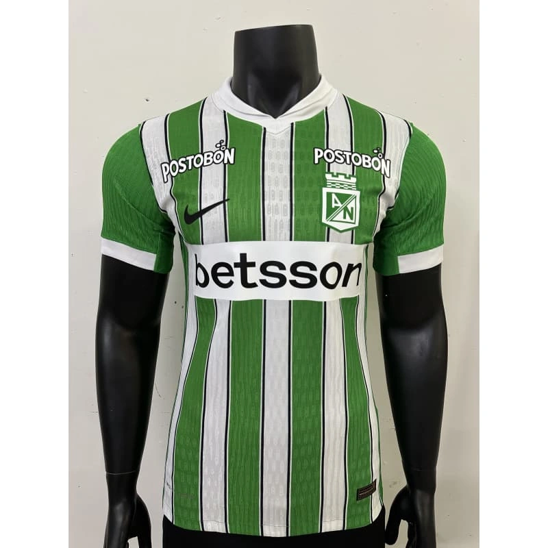 Camiseta Atlético Nacional 1ª Equipación 2026/2027 Blanco/Verde (EDICIÓN JUGADOR)