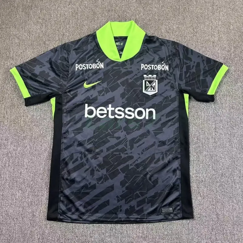 Camiseta Atlético Nacional 3ª Equipación 2026/2027 Negro/Verde
