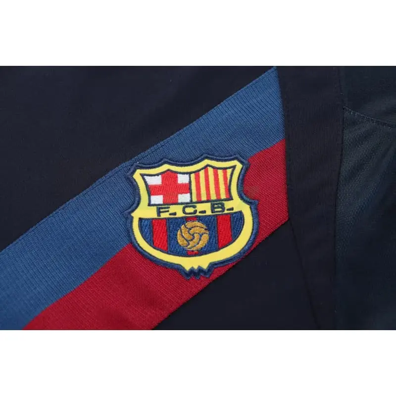 Camiseta Barcelona 3ª Equipación Retro 2002/2003 Rojo/Azul Niño Kit