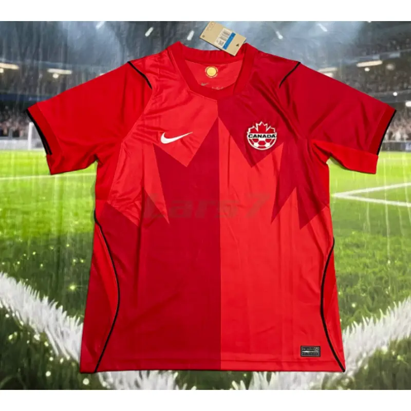 Camiseta Canada 1ª Equipación Mundial 2026 Rojo