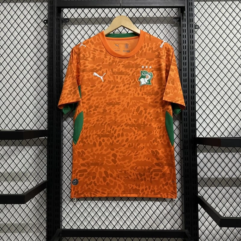 Camiseta Costa de Marfl 2026 Naranja