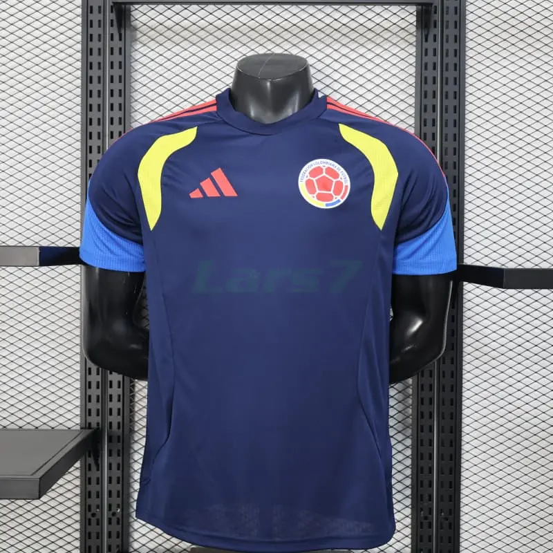 Camiseta de Entrenamiento Colombia 2026 Azul (EDICIÓN JUGADOR)