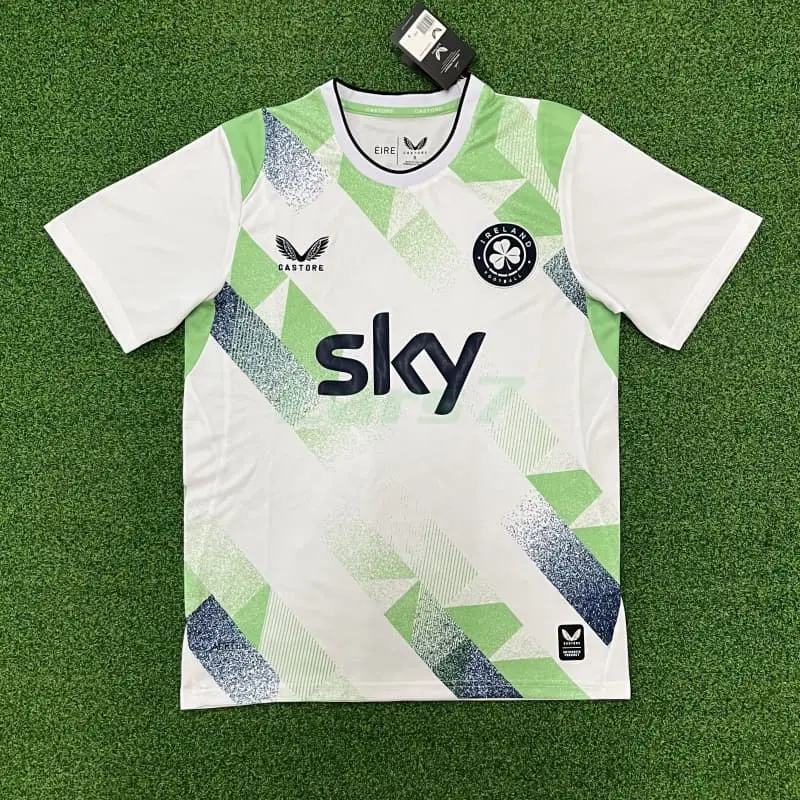 Camiseta Irland 2ª Equipación Mundial 2026 Blanco/Verde Claro