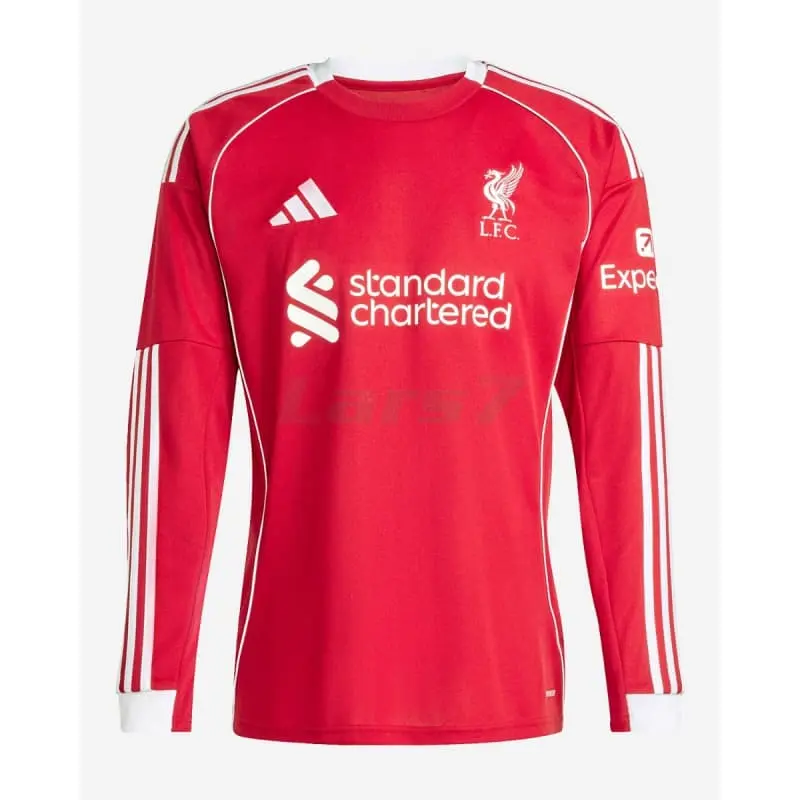 Camiseta Liverpool 1ª Equipación 2025/2026 ML Rojo