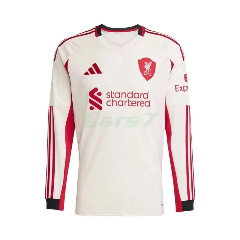 Camiseta Liverpool 2ª Equipación 2025/2026 ML Blanco