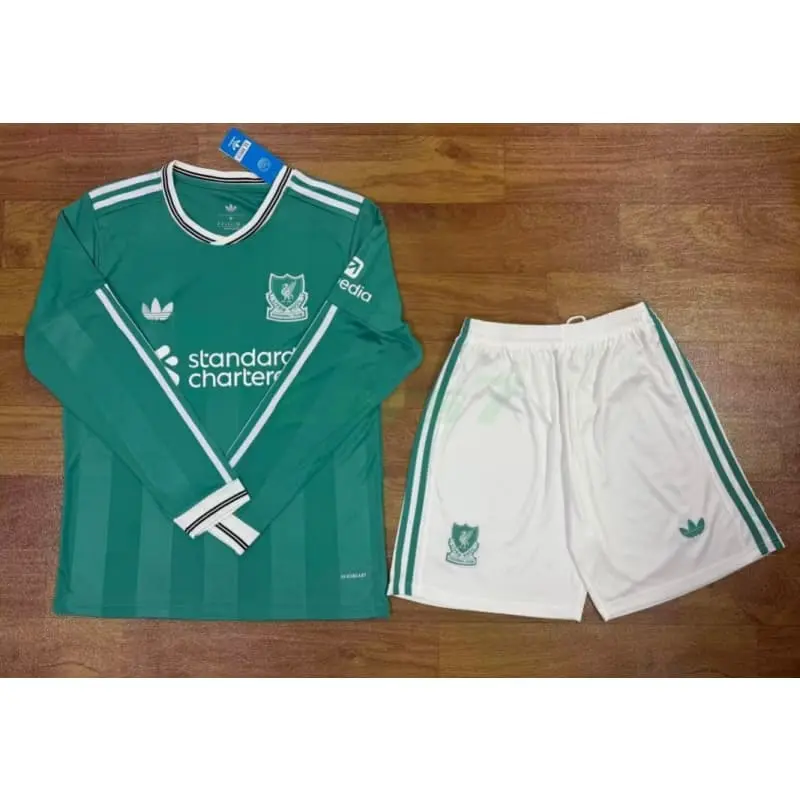 Camiseta Liverpool 3ª Equipación 2025/2026 ML Verde