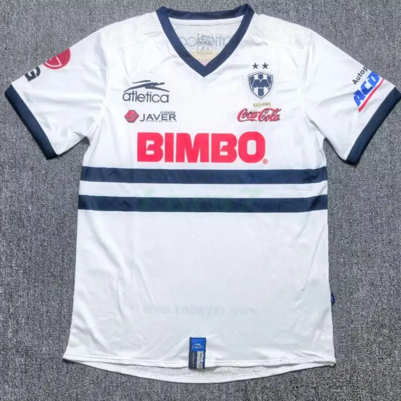 Camiseta Monterrey 1ª Equipación Retro 2005/2006 Blanco/Azul Marino