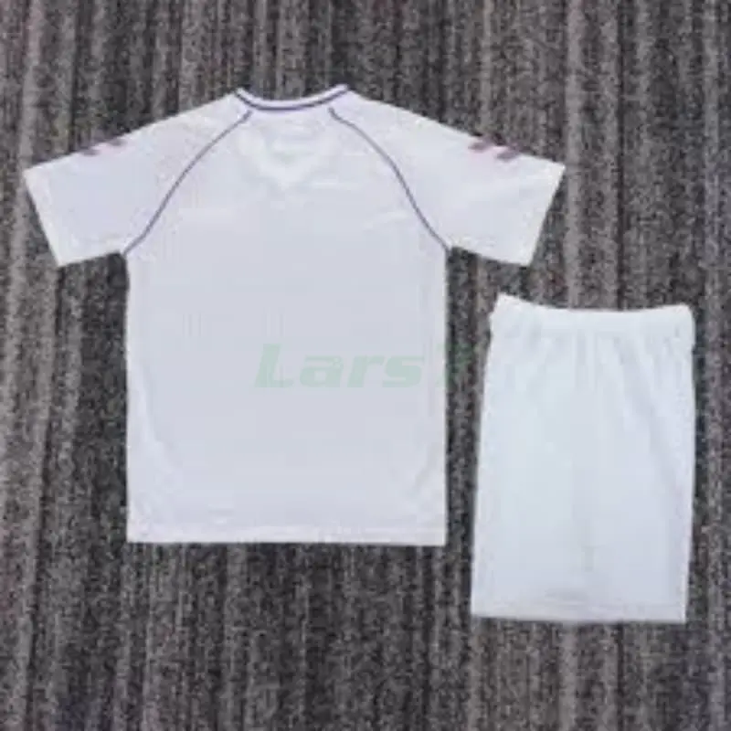 Camiseta Real Madrid 1ª Equipación Retro 1990/1992 Blanco Niño Kit