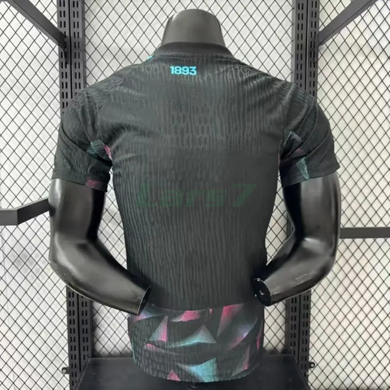 Camiseta de Portero Argentina 1ª Equipación Mundial 2026 Negro con FIFA2022 (EDICIÓN JUGADOR)