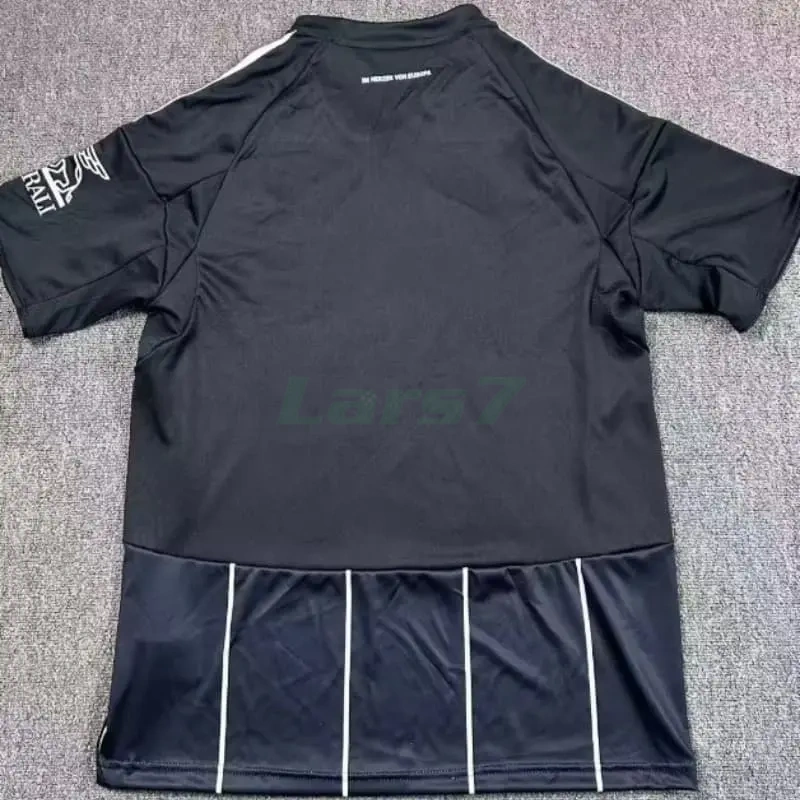 Camiseta Eintracht Fráncfort 2025/2026 Negro/Blanco Edición UCL