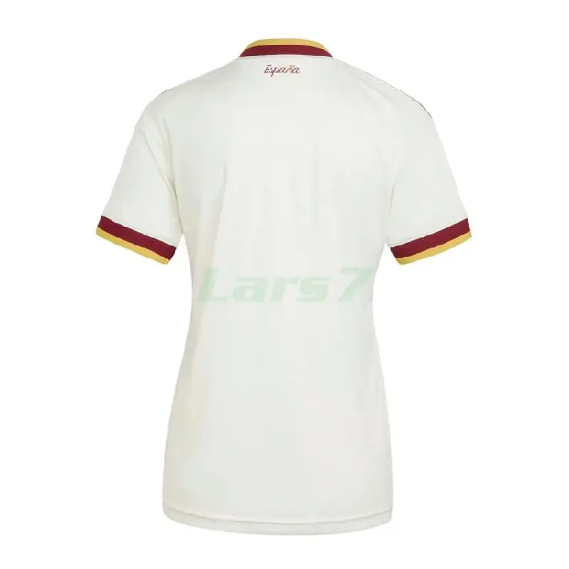 Camiseta España 2ª Equipación Mundial 2026 Blanco/Rojo Mujer