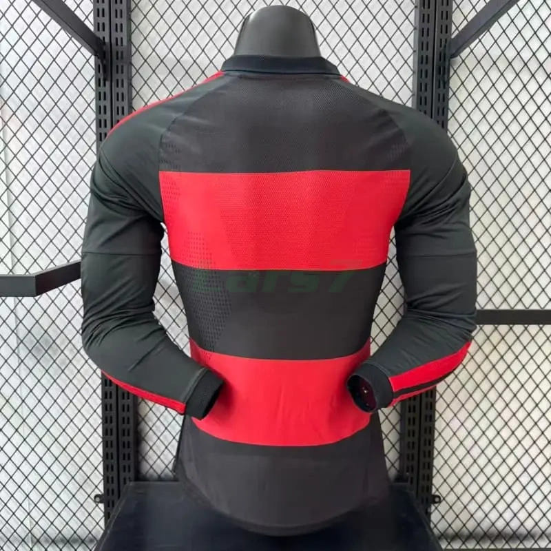 Camiseta Flamengo 1ª Equipación 2026/2027 ML Rojo/Negro (EDICIÓN JUGADOR)