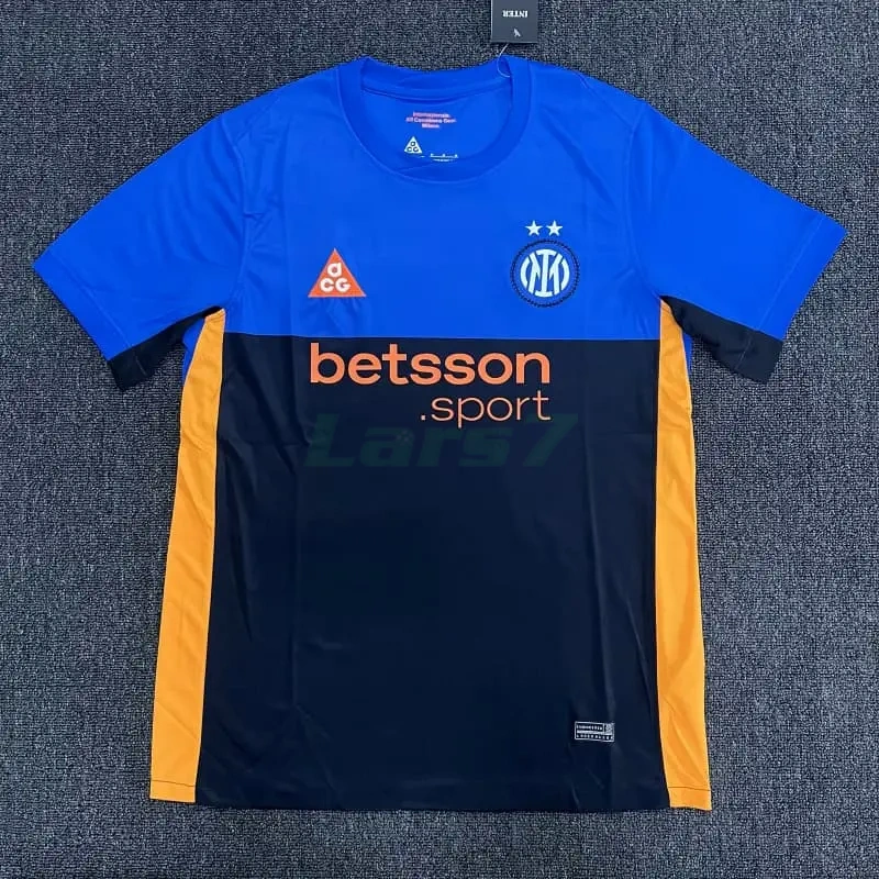 Camiseta Inter de milan 4ª Equipación 2025/2026 Azul/Negro/Naranja