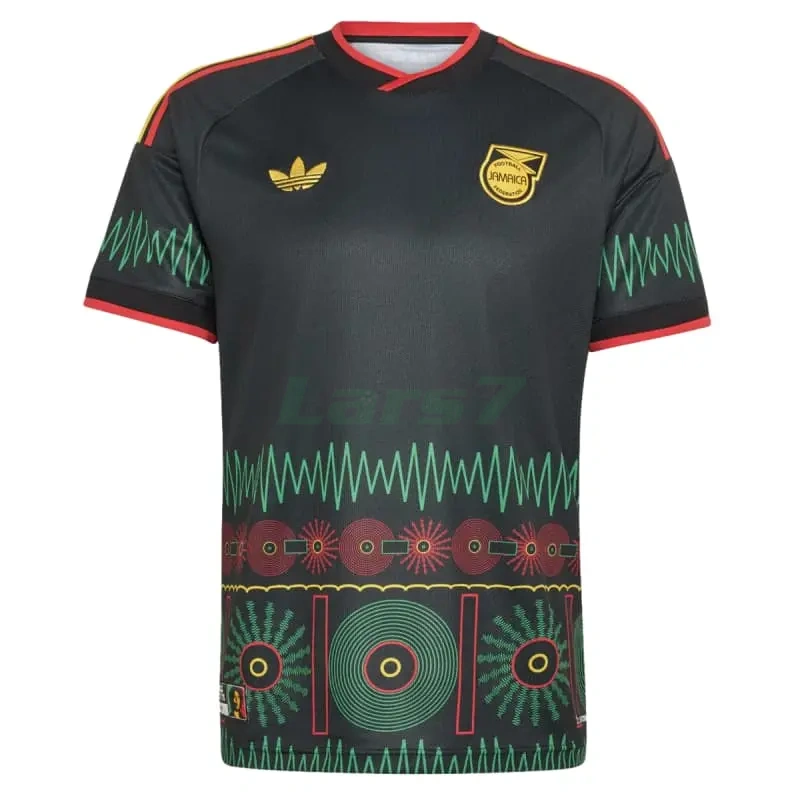 Camiseta Jamaica 2ª Equipación Mundial 2026 Negro