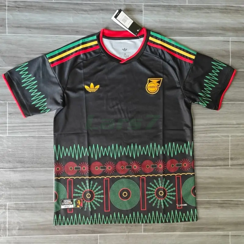 Camiseta Jamaica 2ª Equipación Mundial 2026 Negro