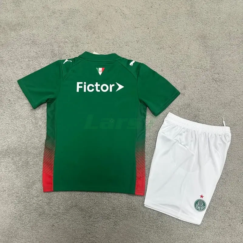 Camiseta Palmeiras 1ª Equipación 2026/2027 Verde Niño Kit