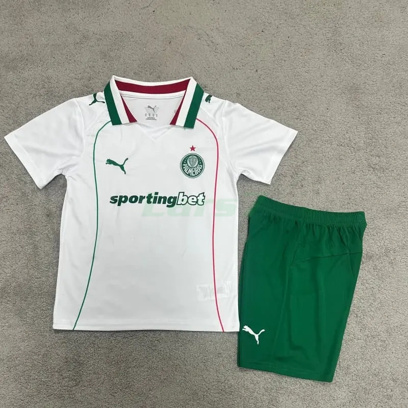 Camiseta Palmeiras 2ª Equipación 2026/2027 Blanco Niño Kit