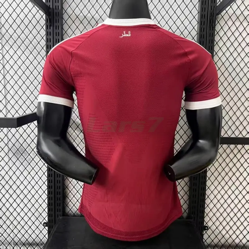 Camiseta Qatar 1ª Equipación Mundial 2026 Rojo (EDICIÓN JUGADOR)
