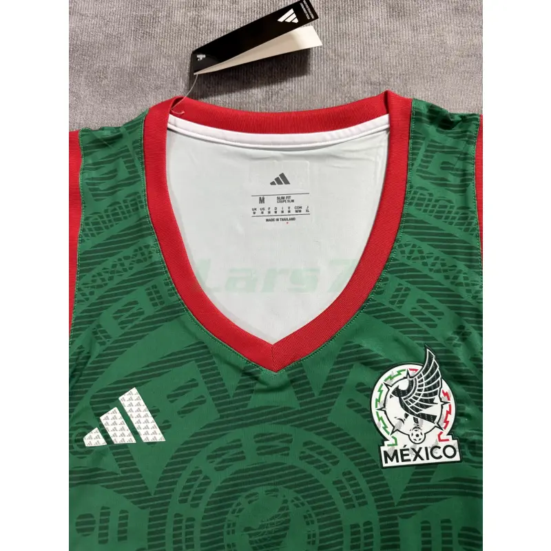 Top corto México 1ª Equipación Mundial 2026 Verde Mujer
