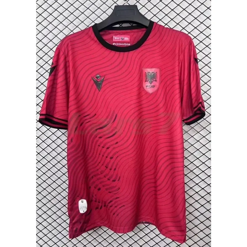 Camiseta Albania 1ª Equipación Mundial 2026 Rojo