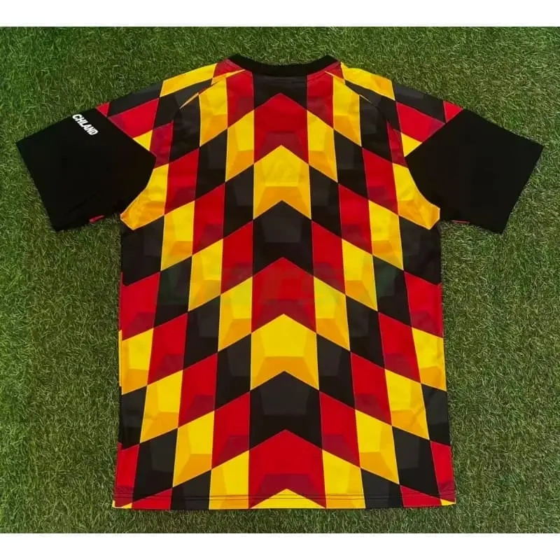Camiseta Alemania 2026 Pre-Match Negro/Rojo/Dorado