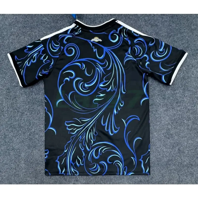 Camiseta Argentina 2ª Equipación Mundial 2026 Azul con FIFA2022