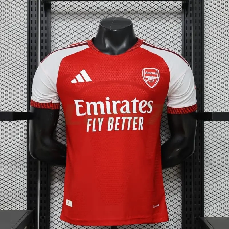 Camiseta Arsenal 1ª Equipación 2026/2027 Rojo (EDICIÓN JUGADOR)